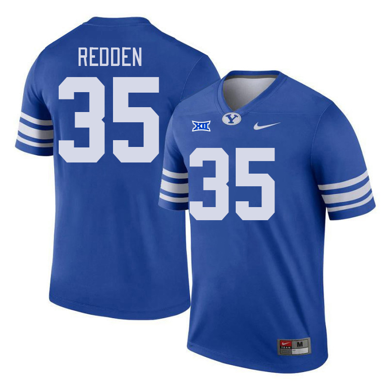 BYU Cougars #35 Bentley Redden Big 12 Conference College Football Jerseys Stitched Sale-Royal
